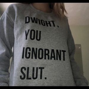 The Office inspired sweat shirt!